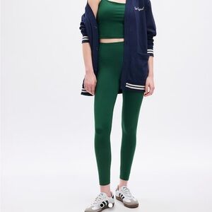 GAP Dark Green GapFit Compression full length leggings